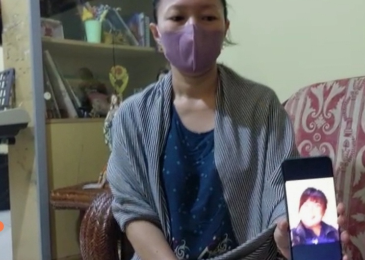 Foto Theodora Mayang yang menjadi korban TPPO di Myanmar.