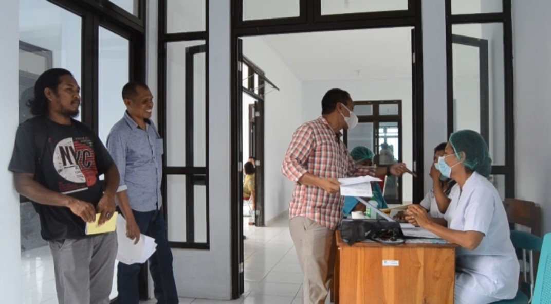 165 Bacaleg Flotim Jalani Pemeriksaan Kesehatan di RSUD Larantuka