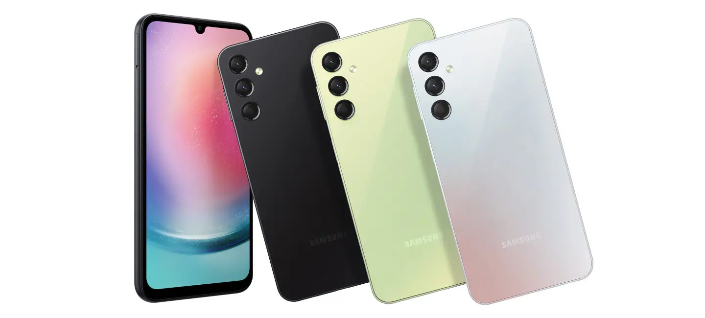 Samsung Galaxy A24 hadir dengan layar Super AMOLED 6,5 inci, resolusi FHD+ dan tingkat kecerahan 1.000 nits .