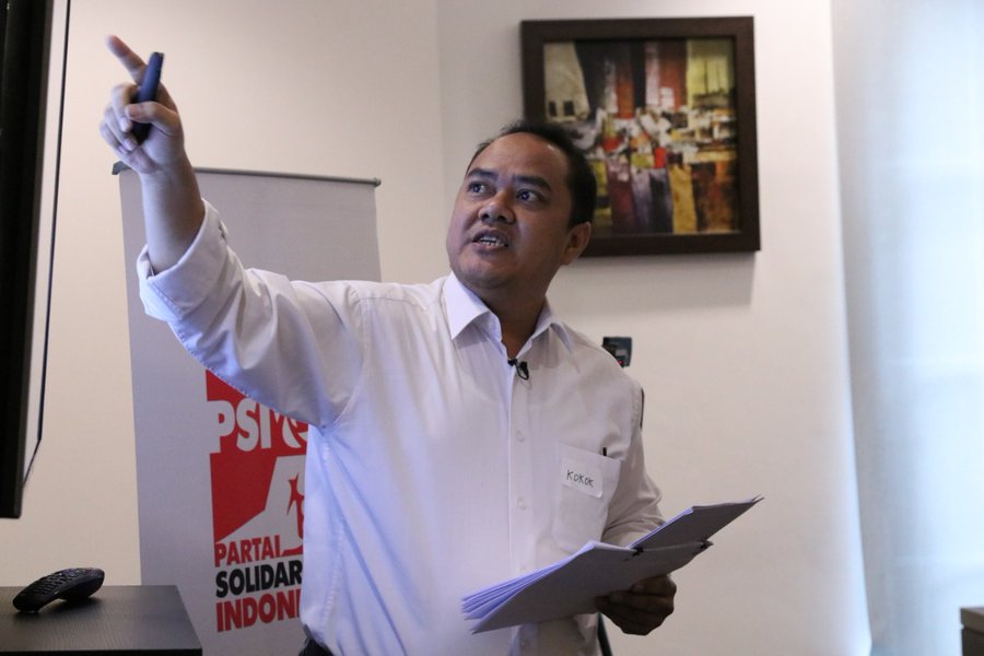 Ketua DPP PSI Kokok Dirgantoro 