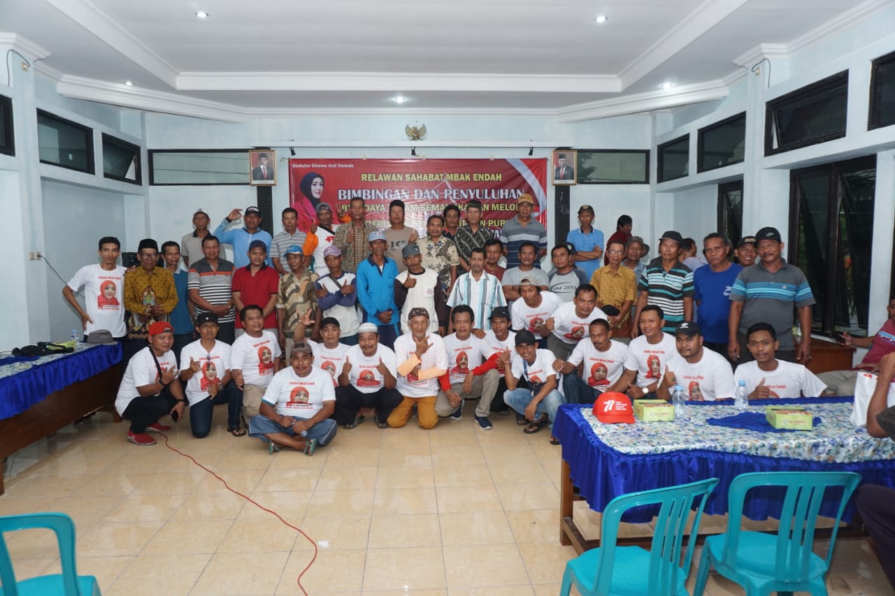Bakal Caleg DPR dari PDIP Gelar Penyuluhan dan Beri Bantuan Bibit