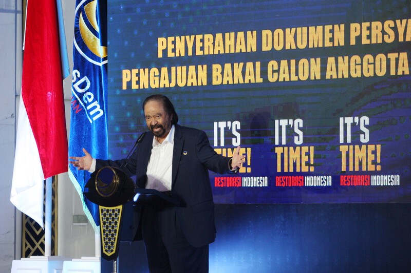 Ketua Umum Partai NasDem Surya Paloh