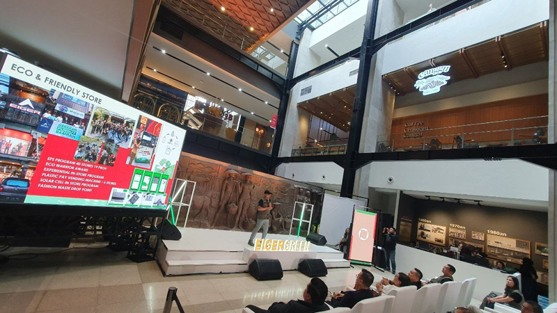 Turut serta jaga lingkungan yuks. Bisa berpartisisi melalui Eiger Green.