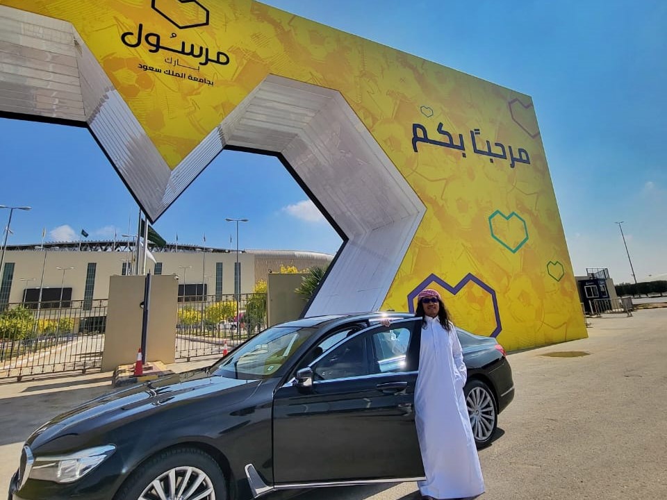 Andik Setiawan di di Markas Besar AL Nassr di Riyadh Saudi Arabia.