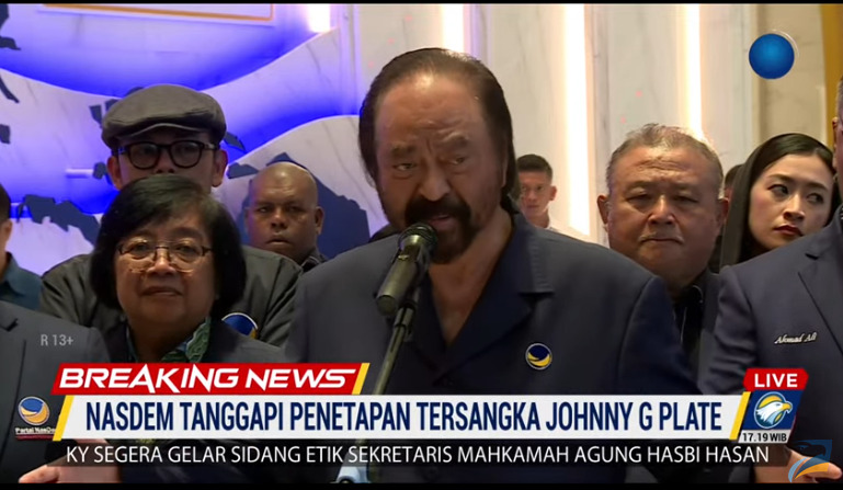 Ketua Umum NasDem, Surya Paloh.