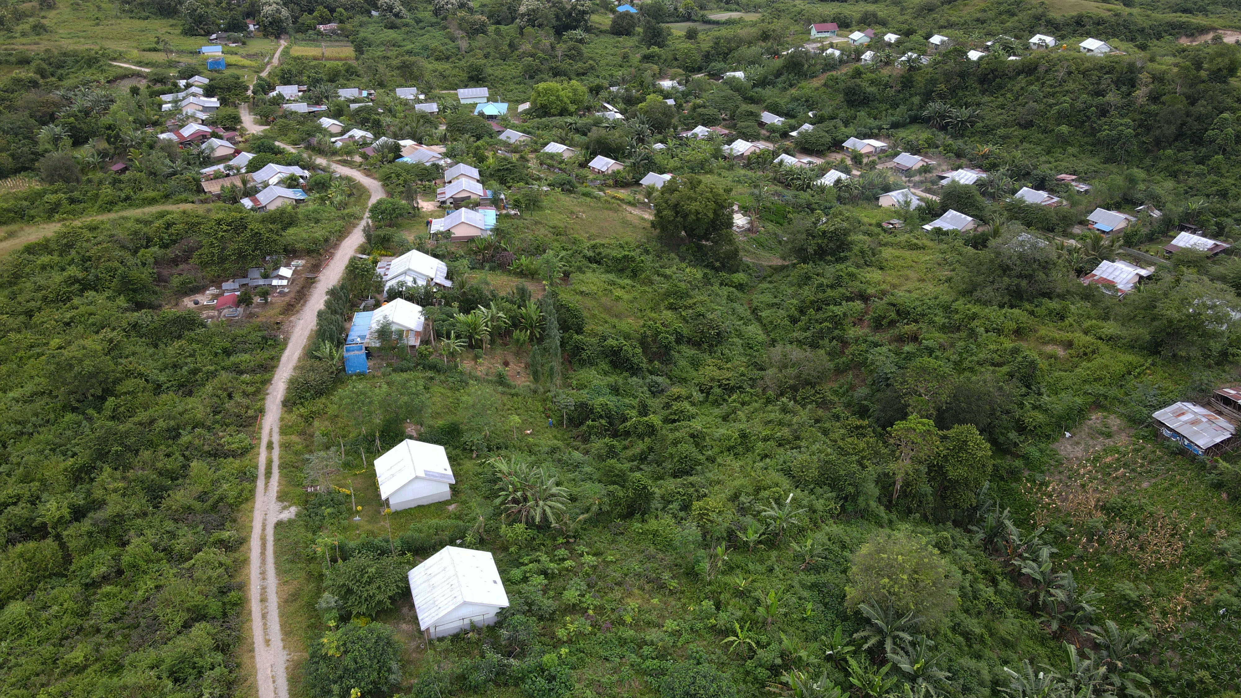 Kawasan transmigrasi di Bulupountu, Kabupaten Sigi, Sulawesi Tengah