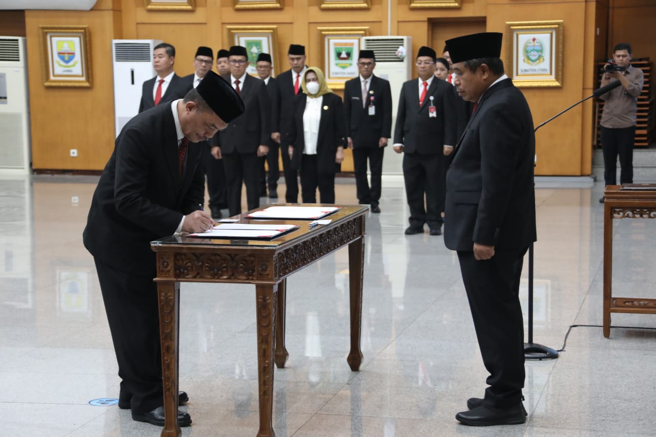 Pelantikan pejabat eselon II di Kemendagri