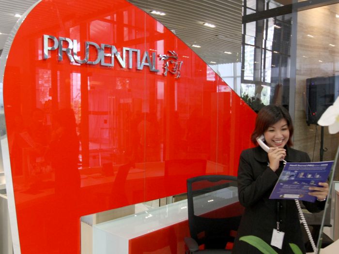 Kantor Pusat Prudential Life Assurance di Jakarta.