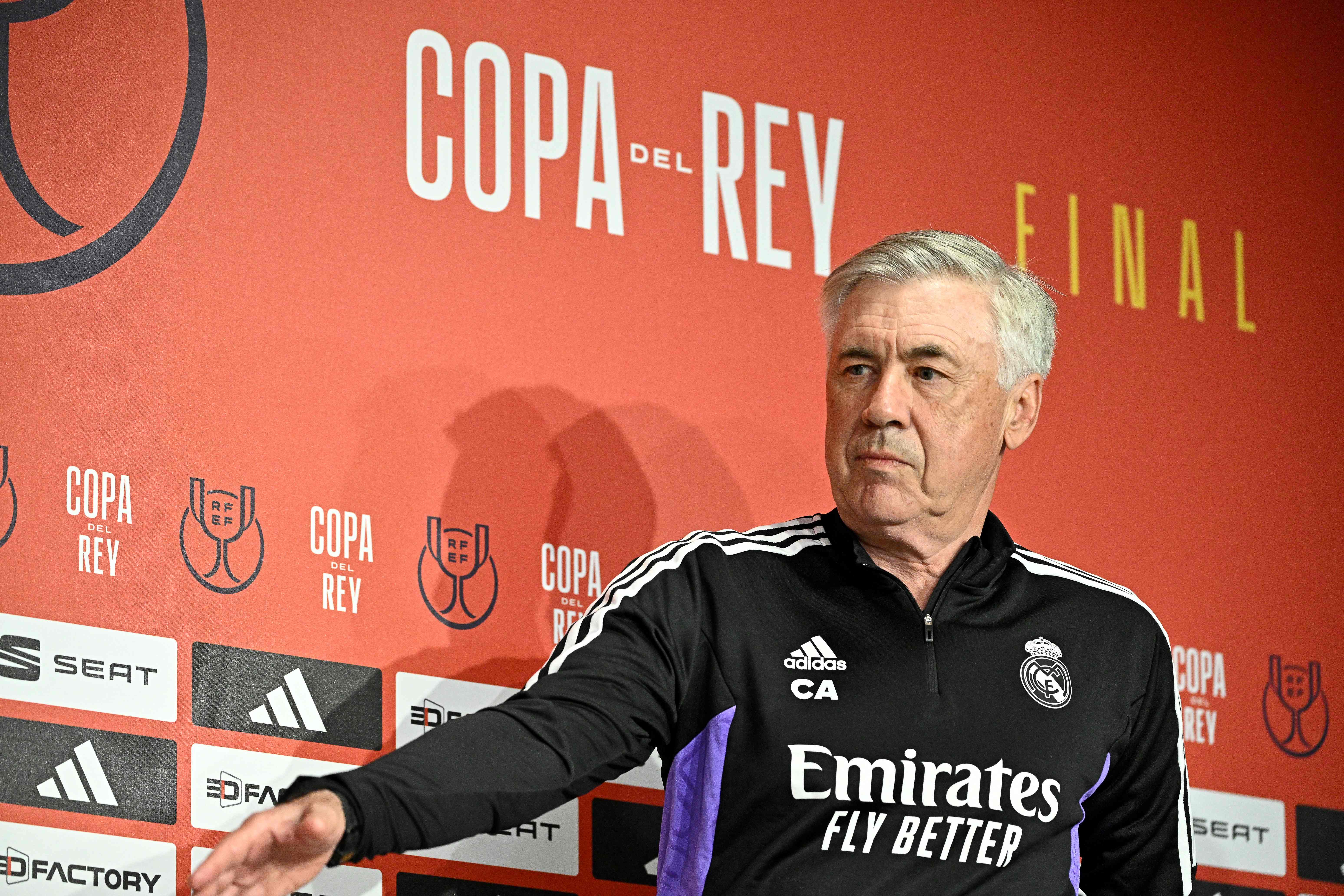 Pelatih Real Madrid Carlo Ancelotti
