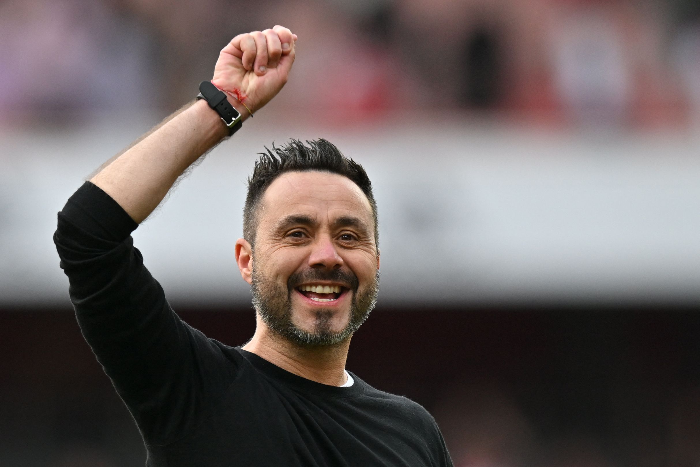 Pelatih Brighton and Hove Albion Roberto De Zerbi