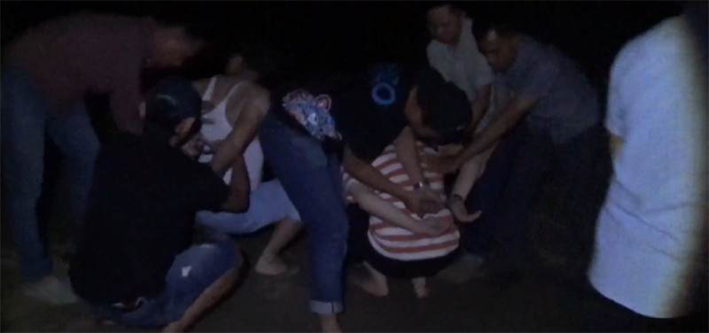 Penangkapan pencuri besi jembatan penghubung antar desa di Bengkulu Tengah