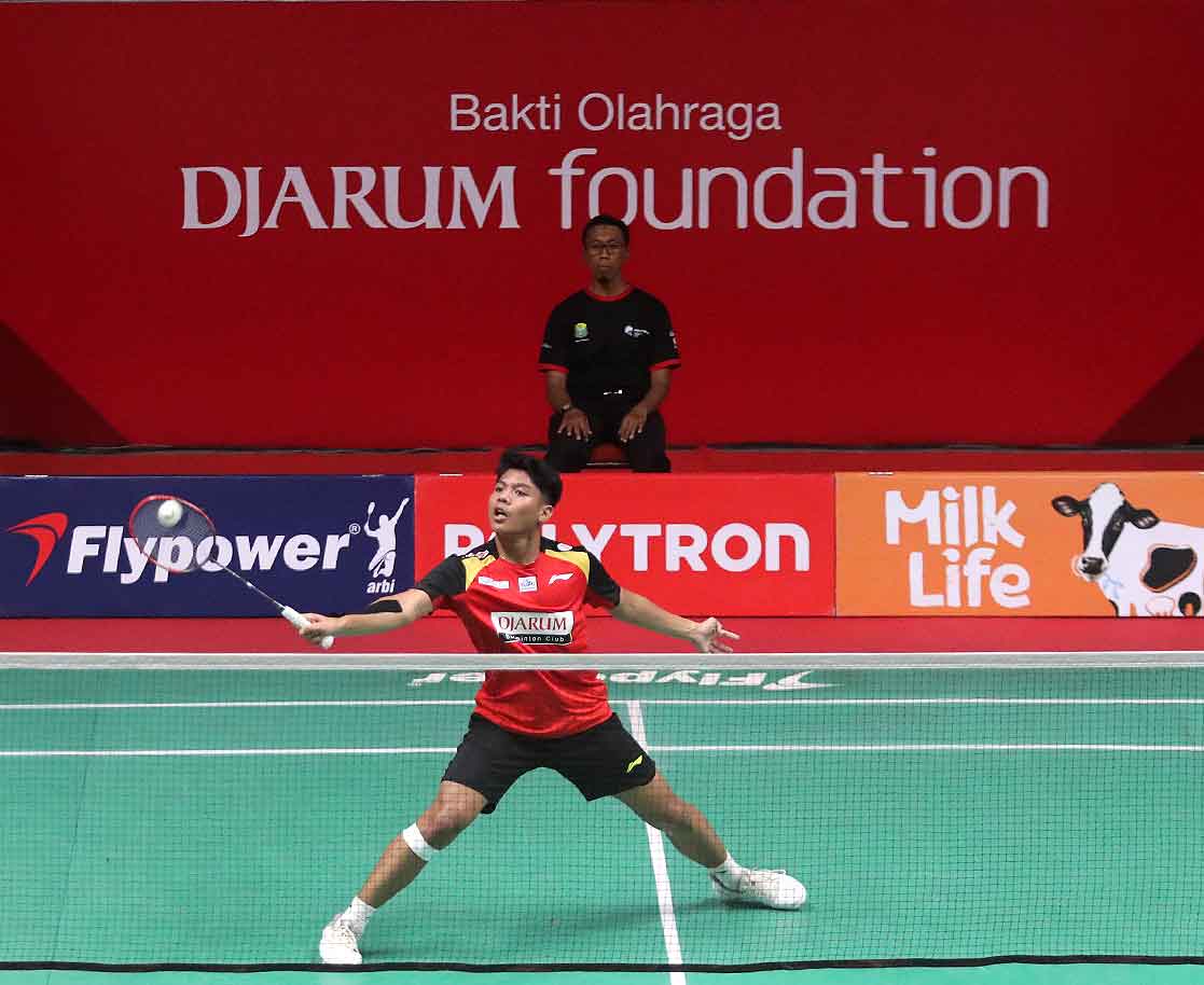 Atlet tunggal putra PB Djarum, Moh Zaki Ubaidillah