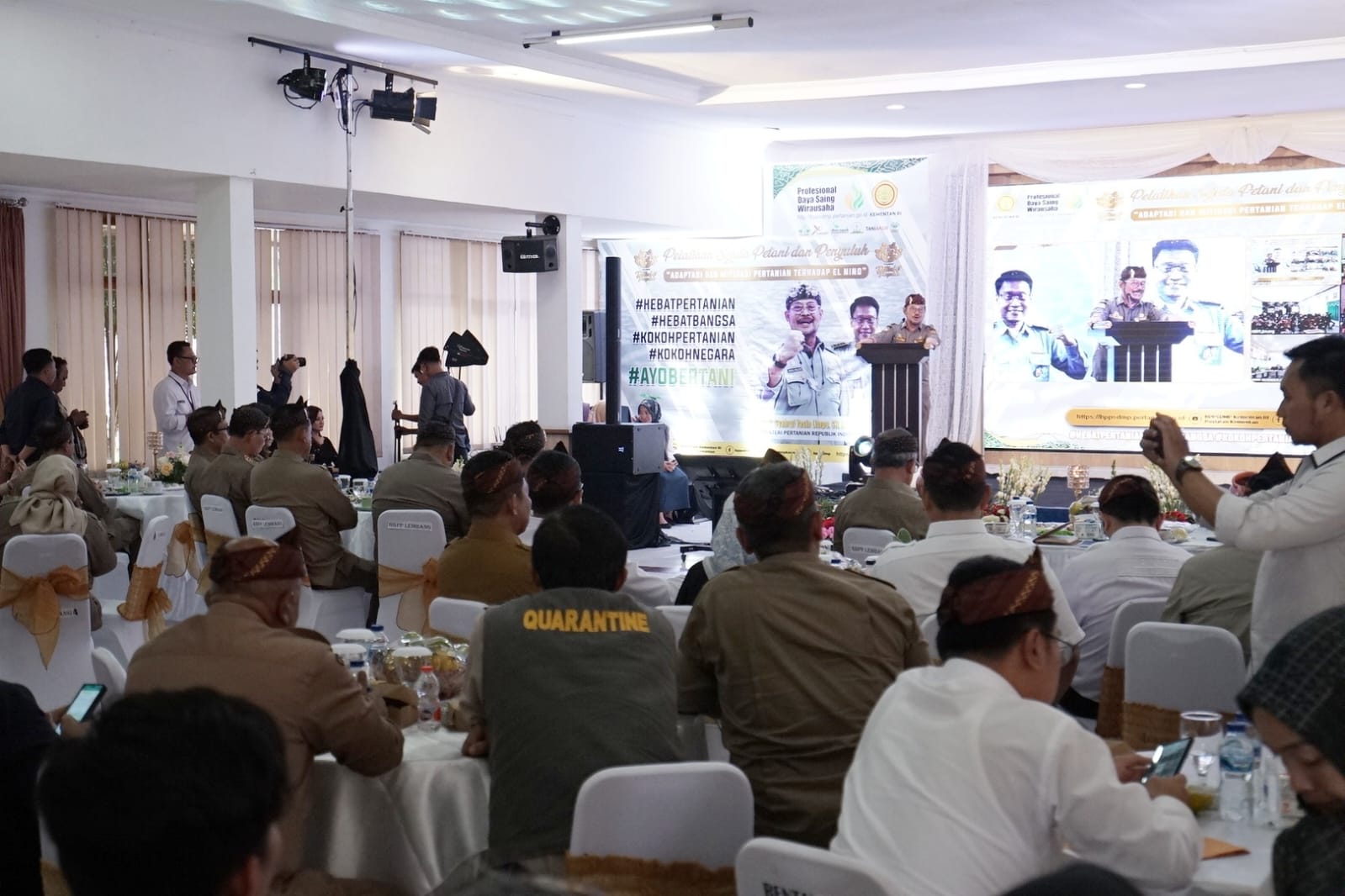 Buka Pelatihan di Lembang, Mentan Minta Semua Siap Hadapi El Nino