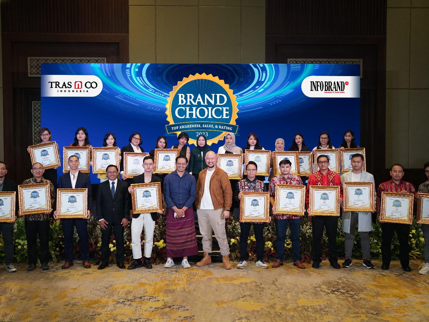 Untuk menentukan brand-brand peraih Brand Choice Award 2023, Infobrand.id bekerja sama dengan Tras N Co Indonesia.