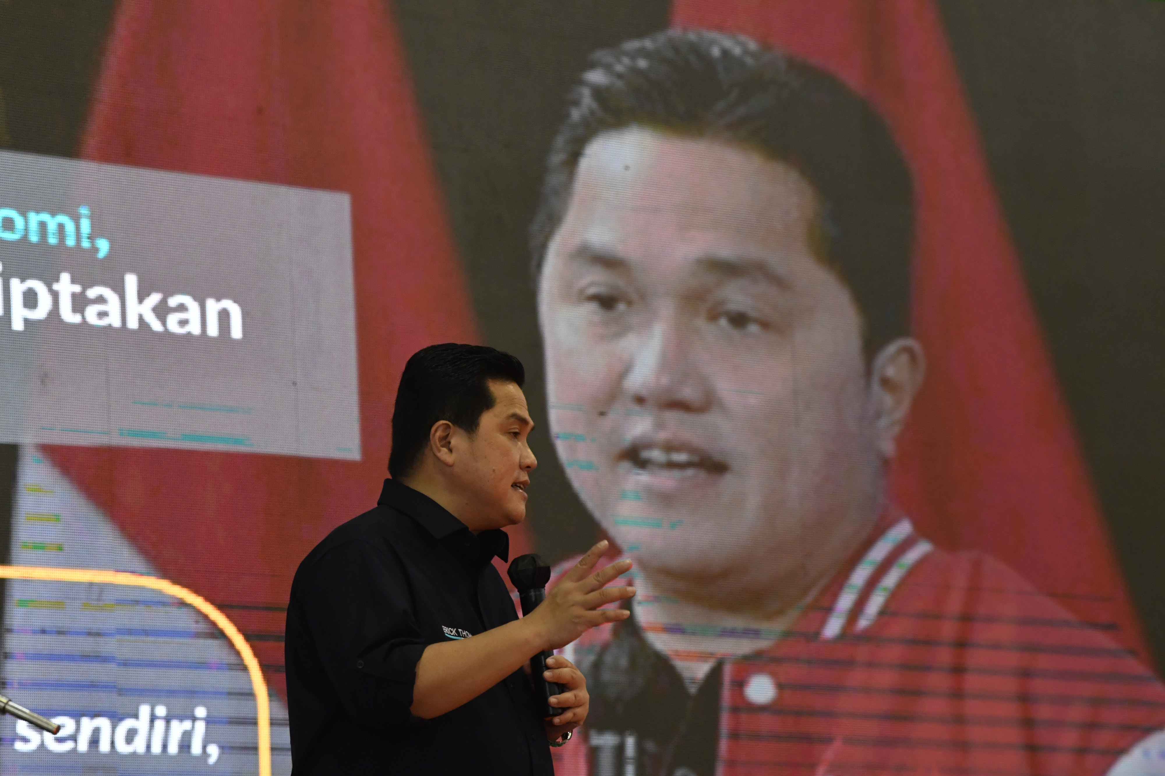Elektabilitas Erick Thoihir Sebagai Cawapres Paling Konsisten