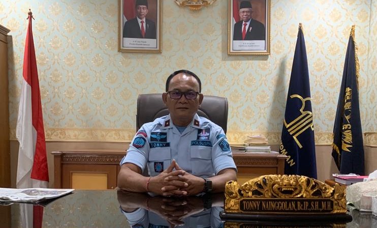 Kepala Lembaga Pemasyarakat Cipinang, Tonny Nainggolan.