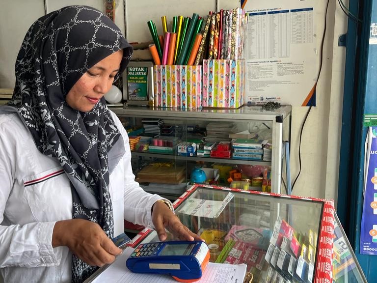 Netra Novera sudah menjadi agen BRIlink sejak 2016