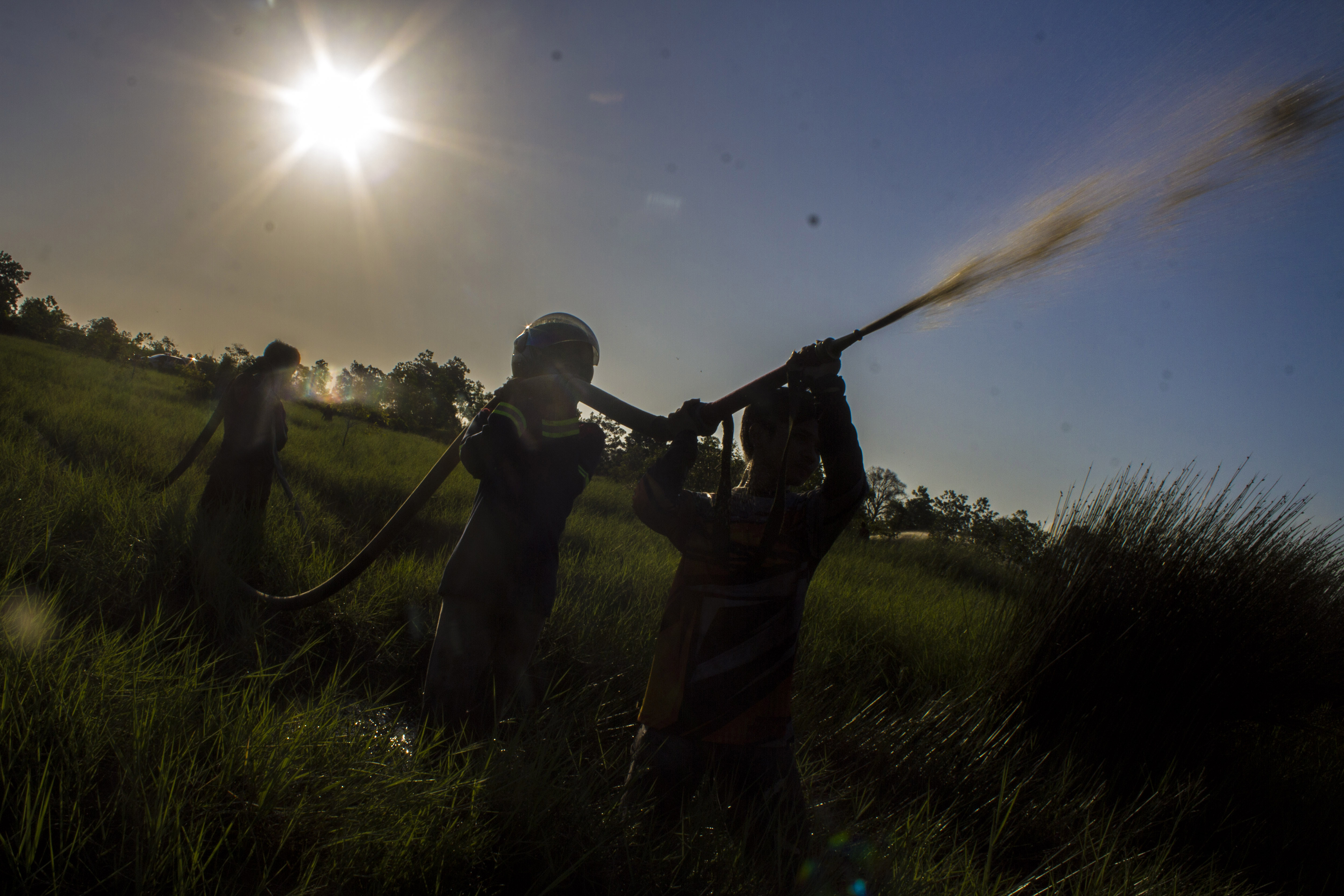Puluhan Hektare Lahan Gambut di Kalsel Terbakar