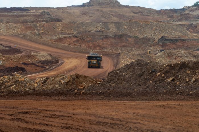 Potret area pertambangan nikel