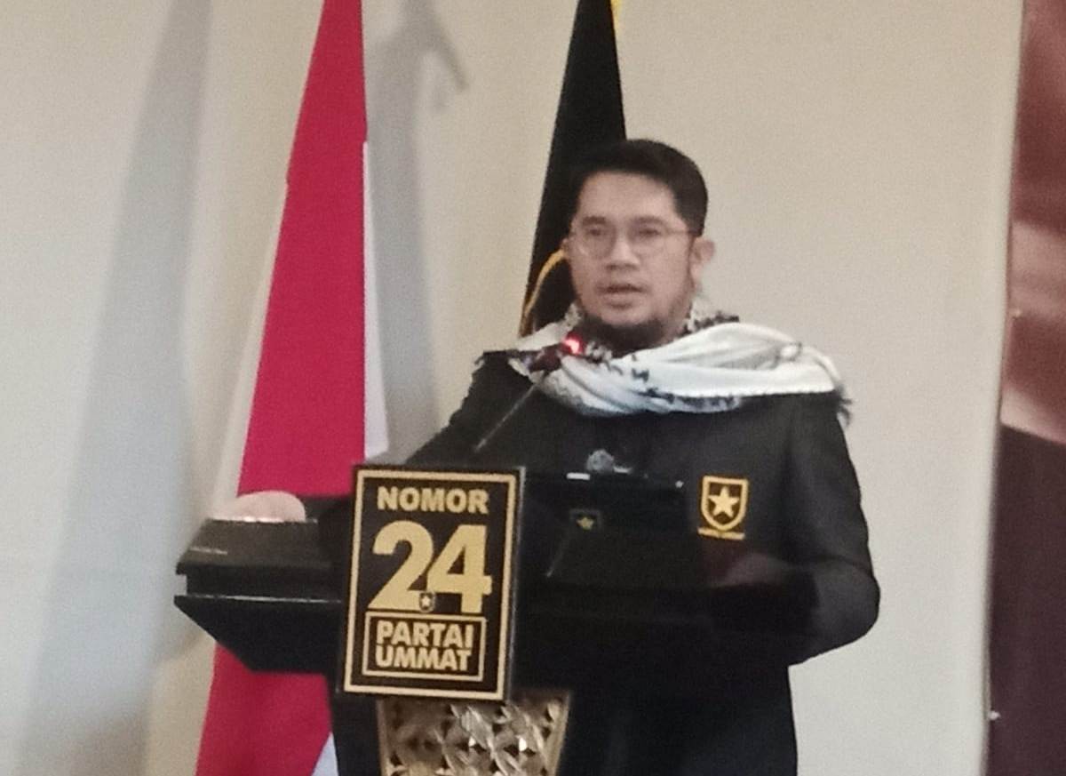 Ketua Umum Partai Ummat, Ridho Rahmadi.