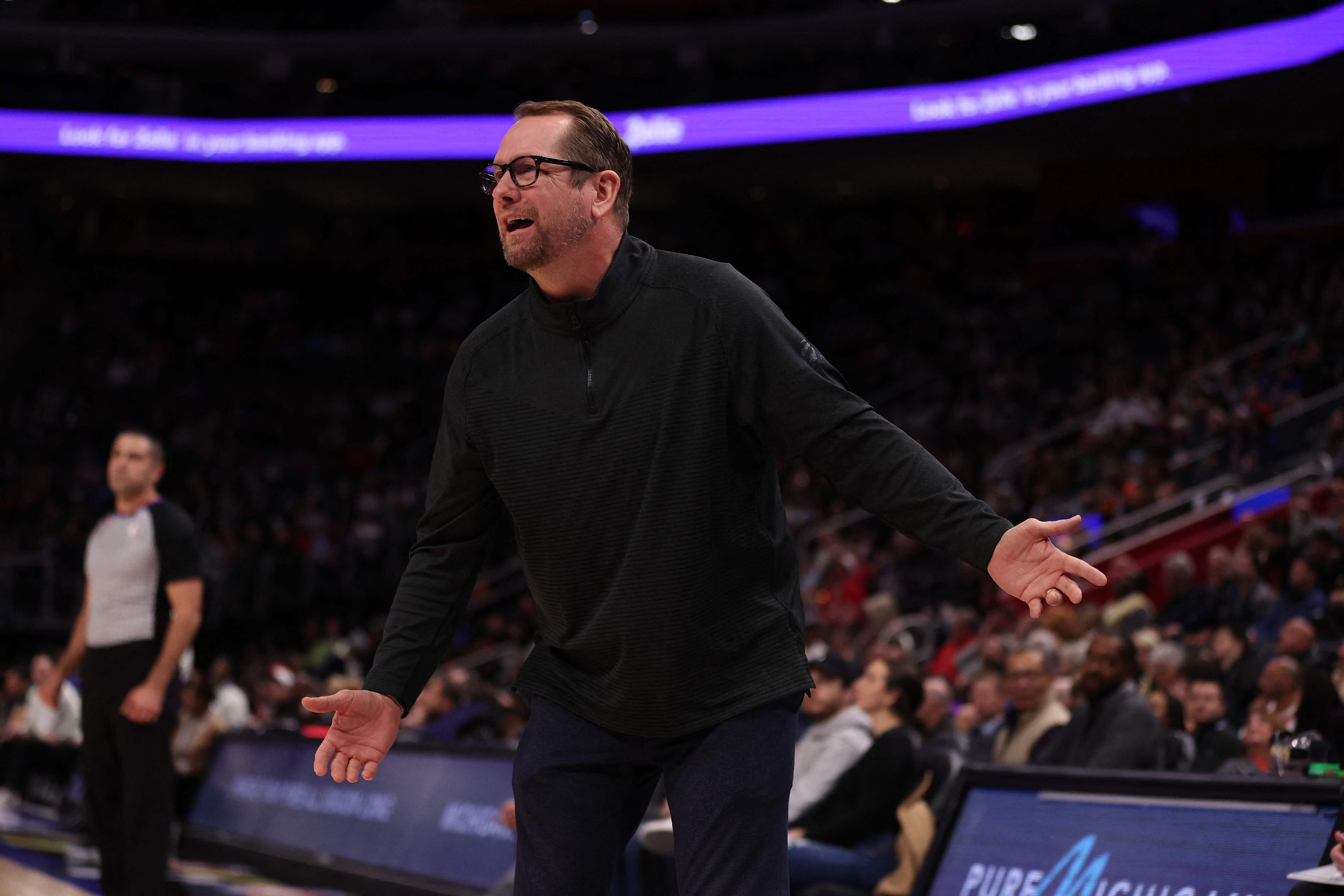 Mantan pelatih Toronto Raptors Nick Nurse