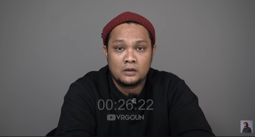 Penyanyi Virgoun yang dituduh berselingkuh.