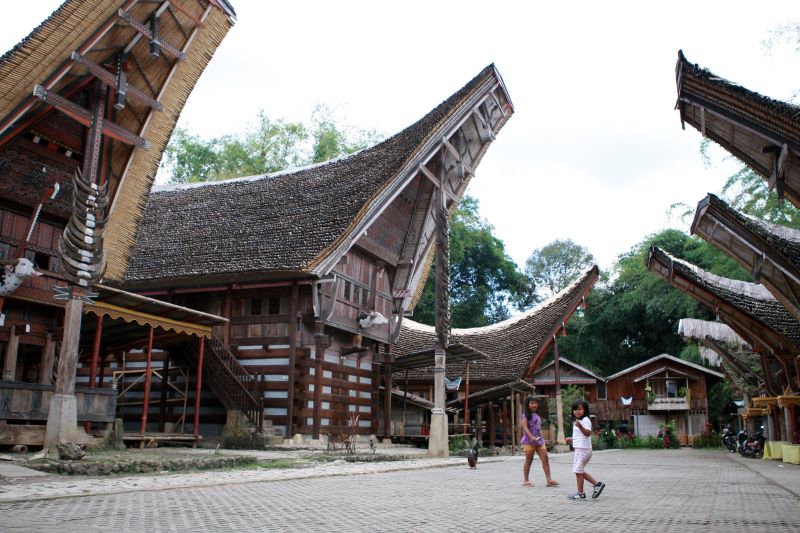 Desa Wisata Kete Kesu, Kabupaten Tana Toraja, Sulawesi Selatan.