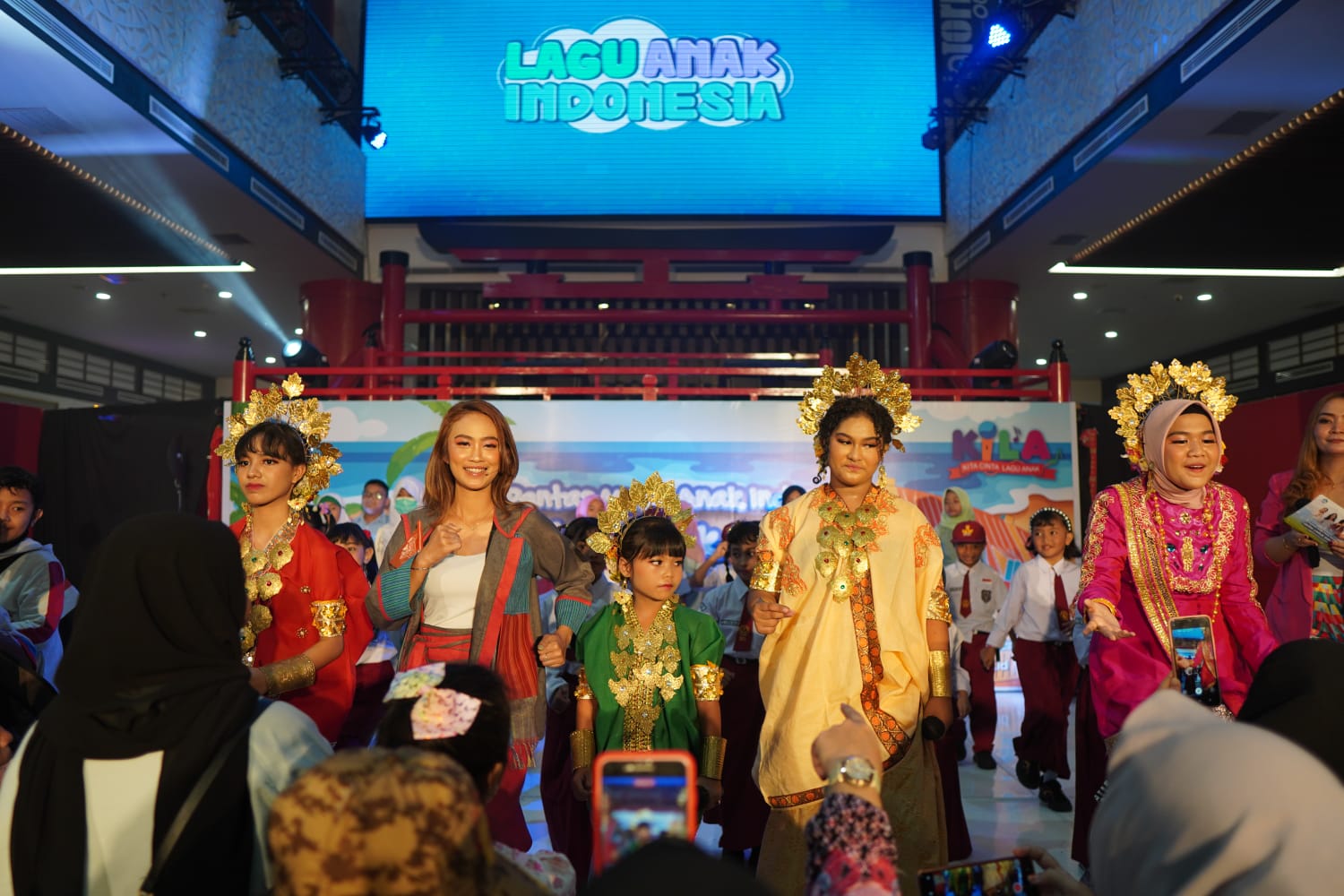 Pentas musik anak Indonesia Kita Cinta Lagu Anak (KILA) 2023 di Makassar, Sulawesi Selatan