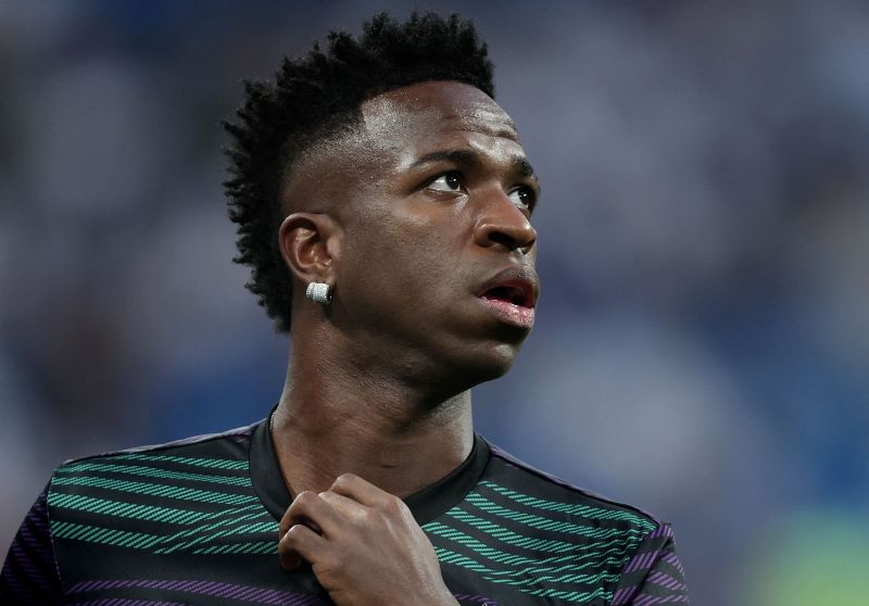 Pemain Real Madrid Vinicius Junior