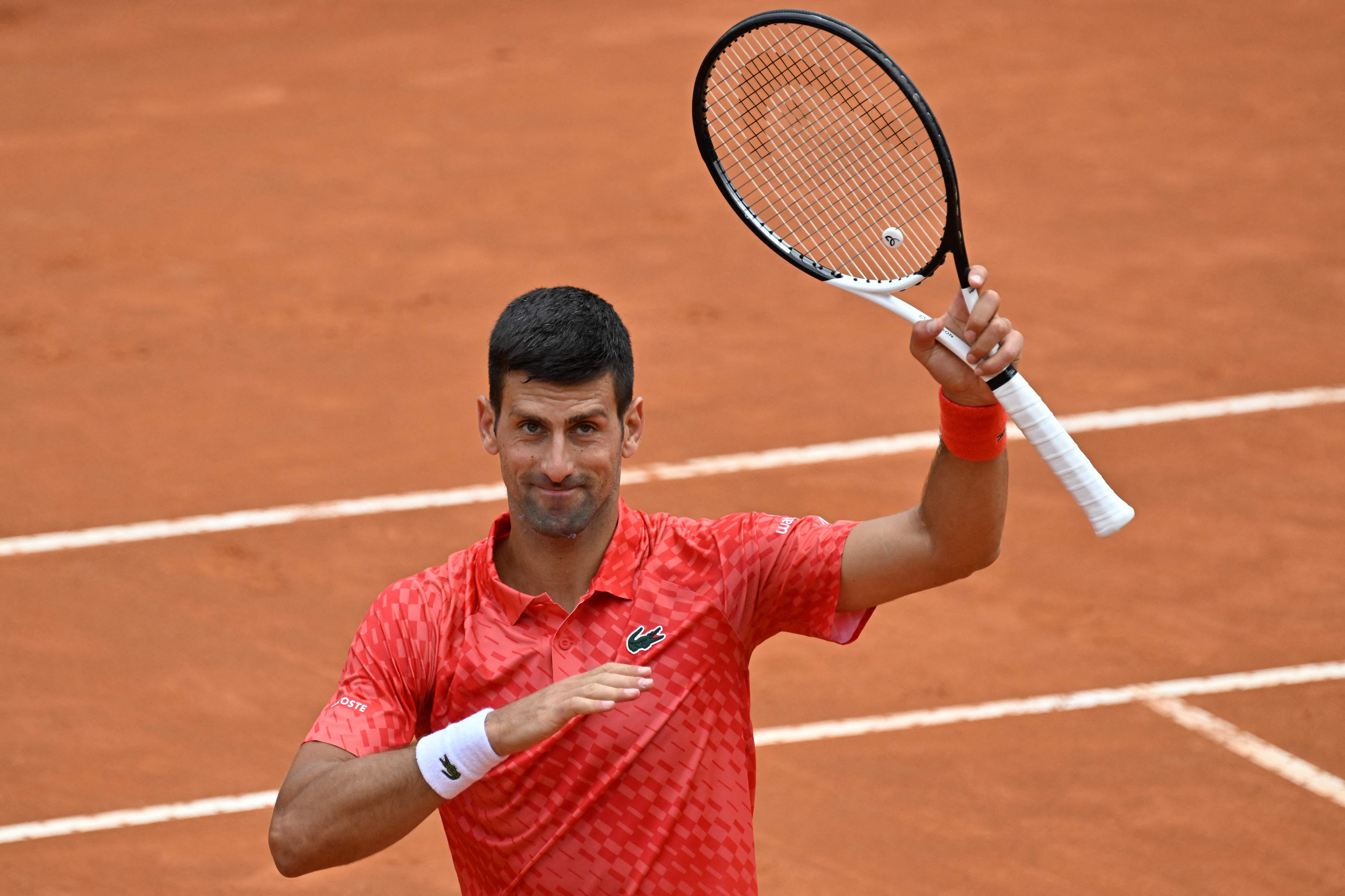 Petenis Serbia Novak Djokovic