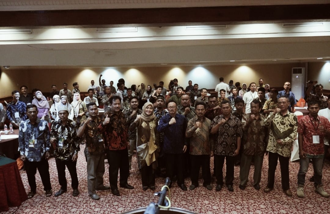 Sebagian peserta workshop petani sawit milenial di Banten