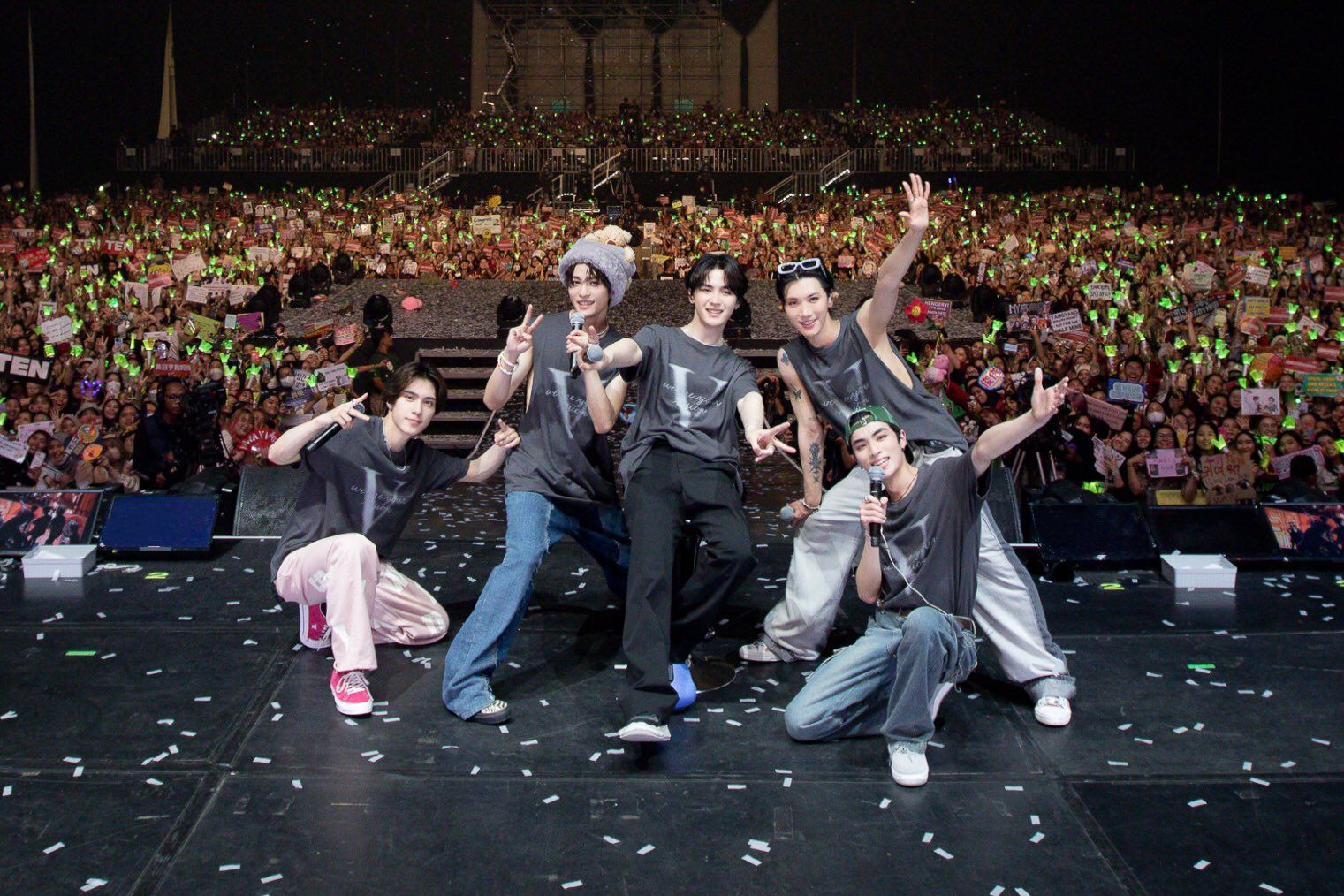 WayV menggelar fanmeeting di Ice BSD Tangerang, sabtu (29/4) kemarin