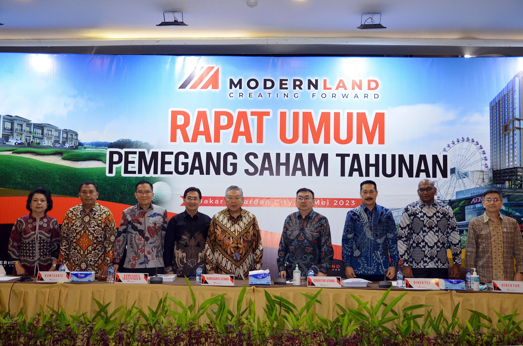 Sepanjang 2022, Modernland Reality membukukan pendapatan sebesar Rp1,10 triliun. 