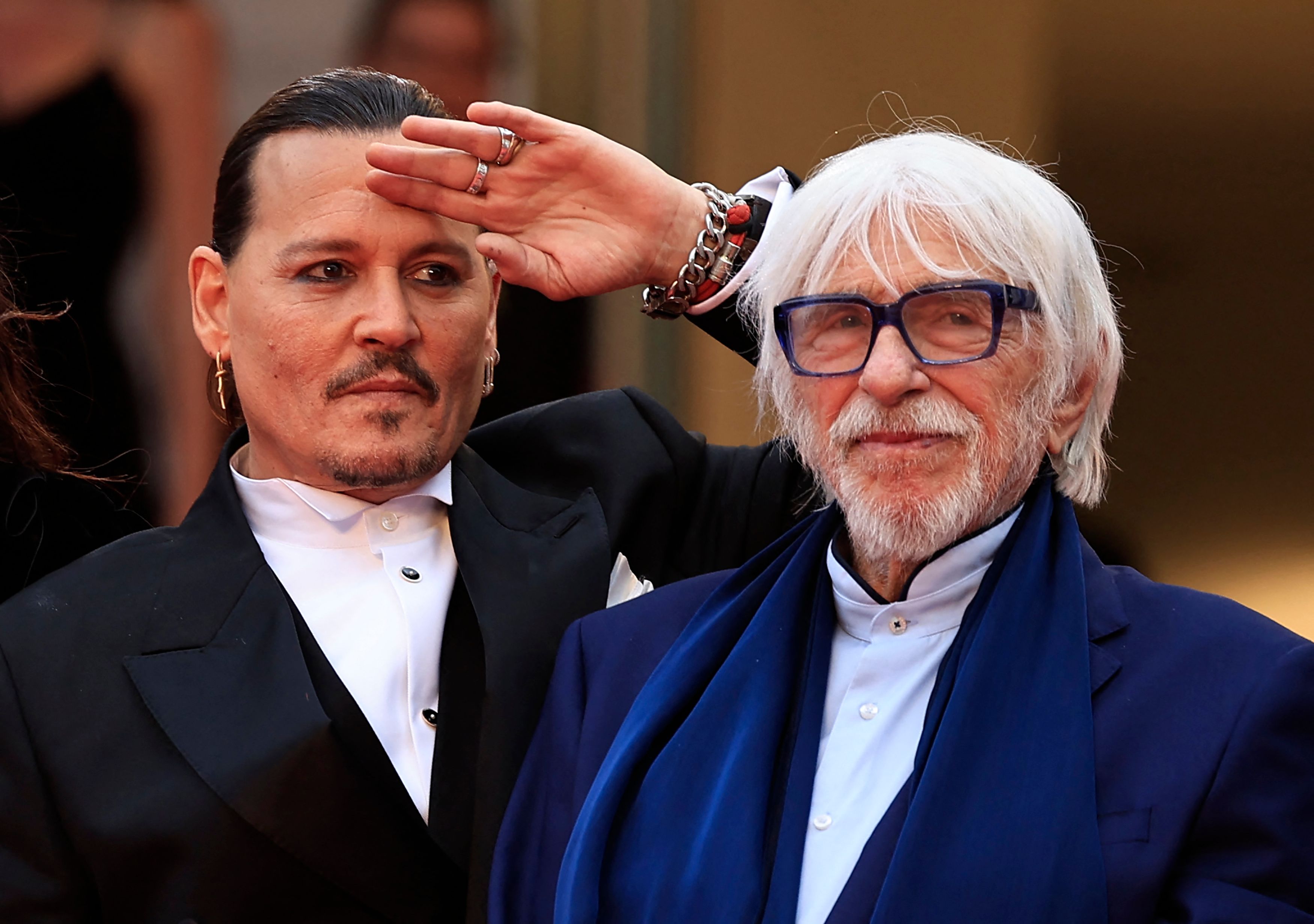 Johnny Depp di Festival Film Cannes 2023.