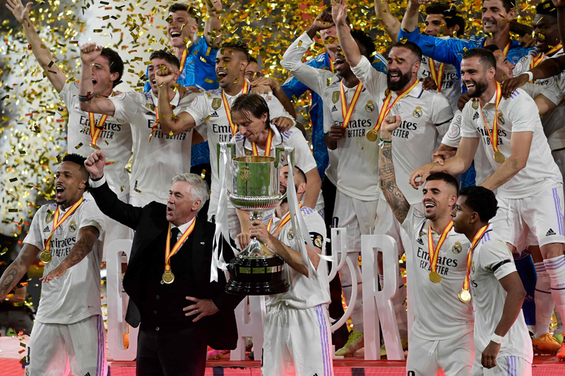 Real Madrid menjadi juara Copa del Rey