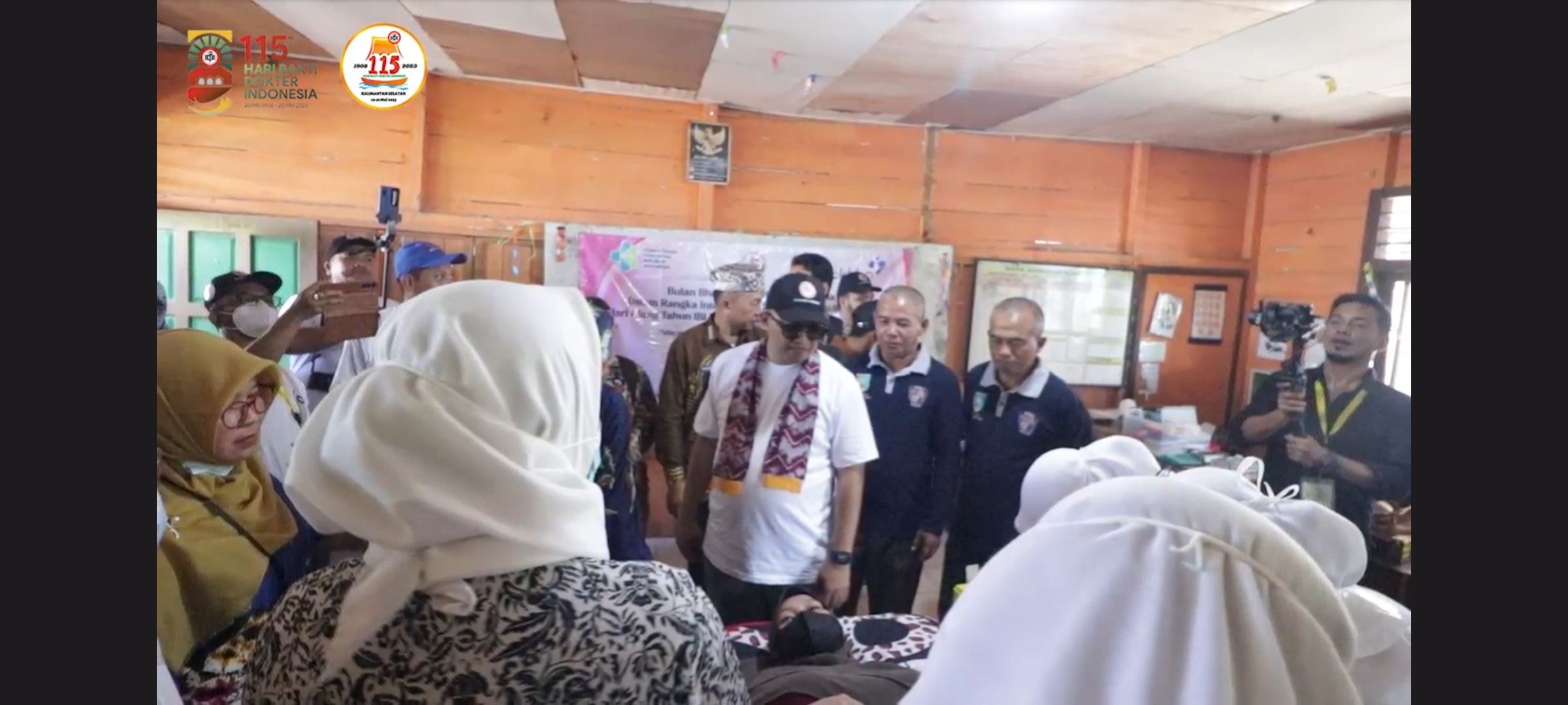 Ketum PB IDI Adib Khumaidi dalam perayaan HBDI ke 115