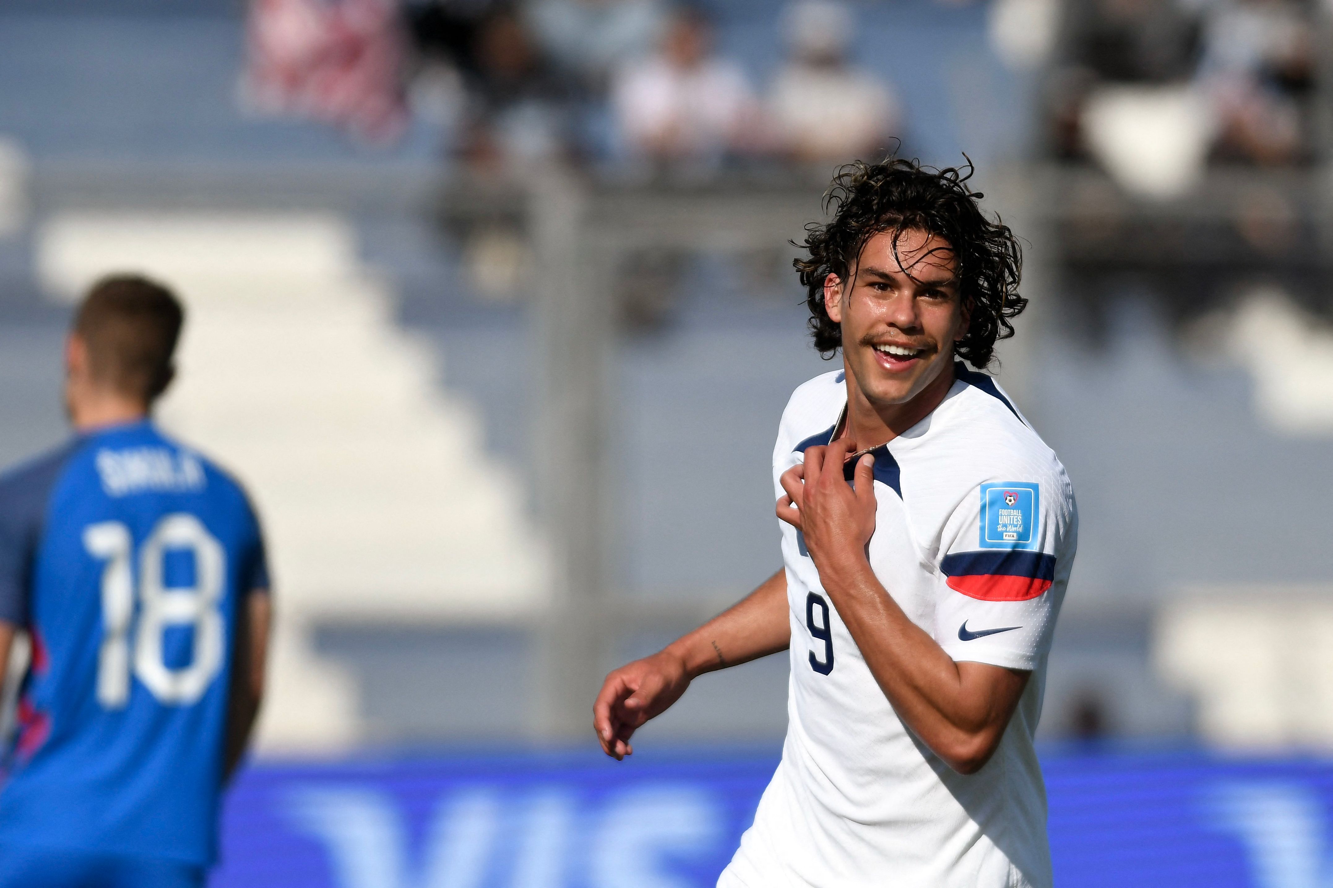 Atlet Timnas U-20 AS Cade Cowell.