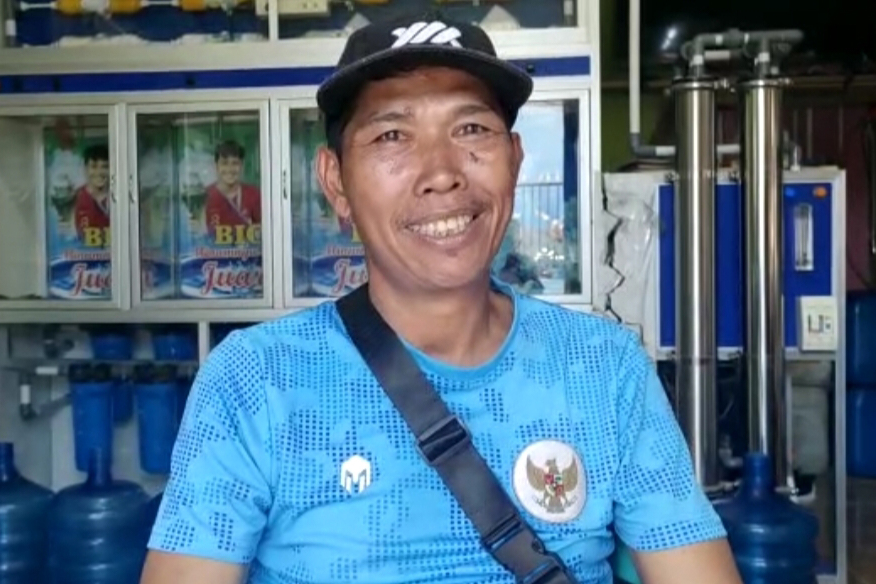 Ayah pemain timnas Indonesia Witan Sulaeman, Humaidi.