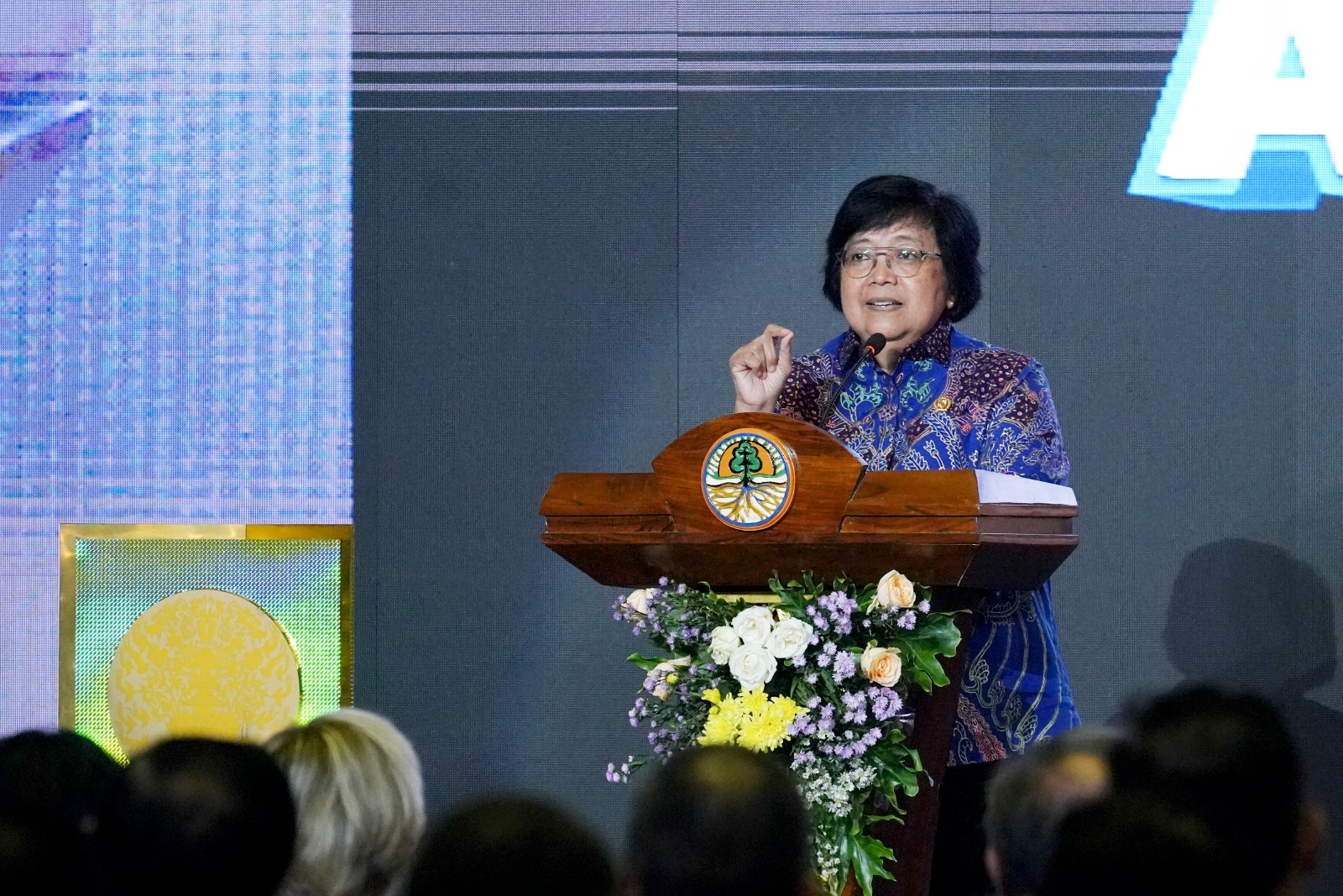 Menteri LHK Siti Nurbaya.