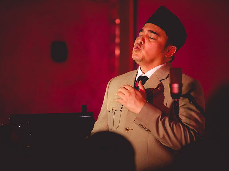 Selasar Sunaryo Art Space bersama IDEAtuls meluncurkan album Seriosa Tembang Puitik Indonesia Vol. 01, di Bandung, Jawa Barat. 