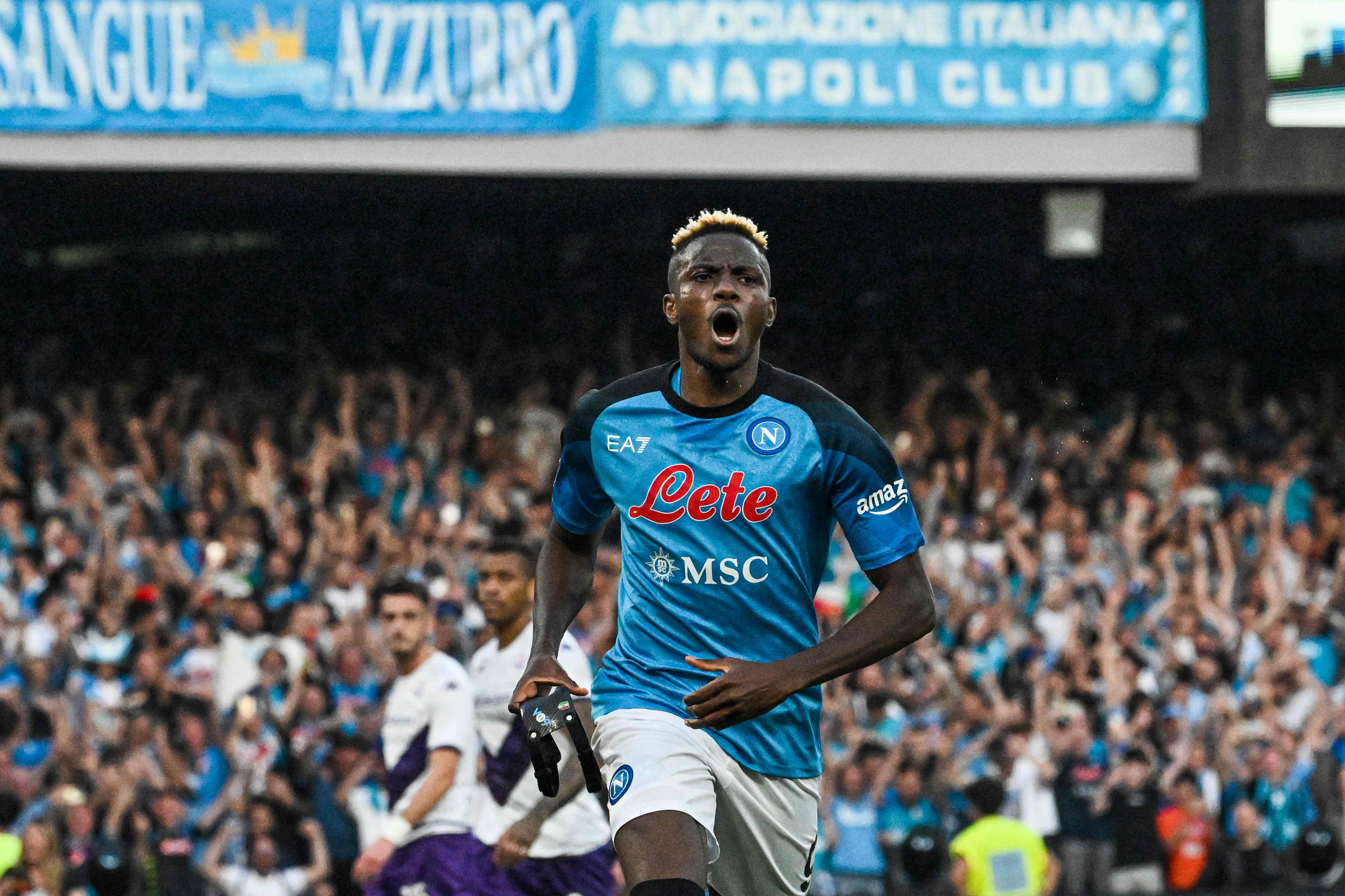 Penyerang Napoli Victor Osimhen