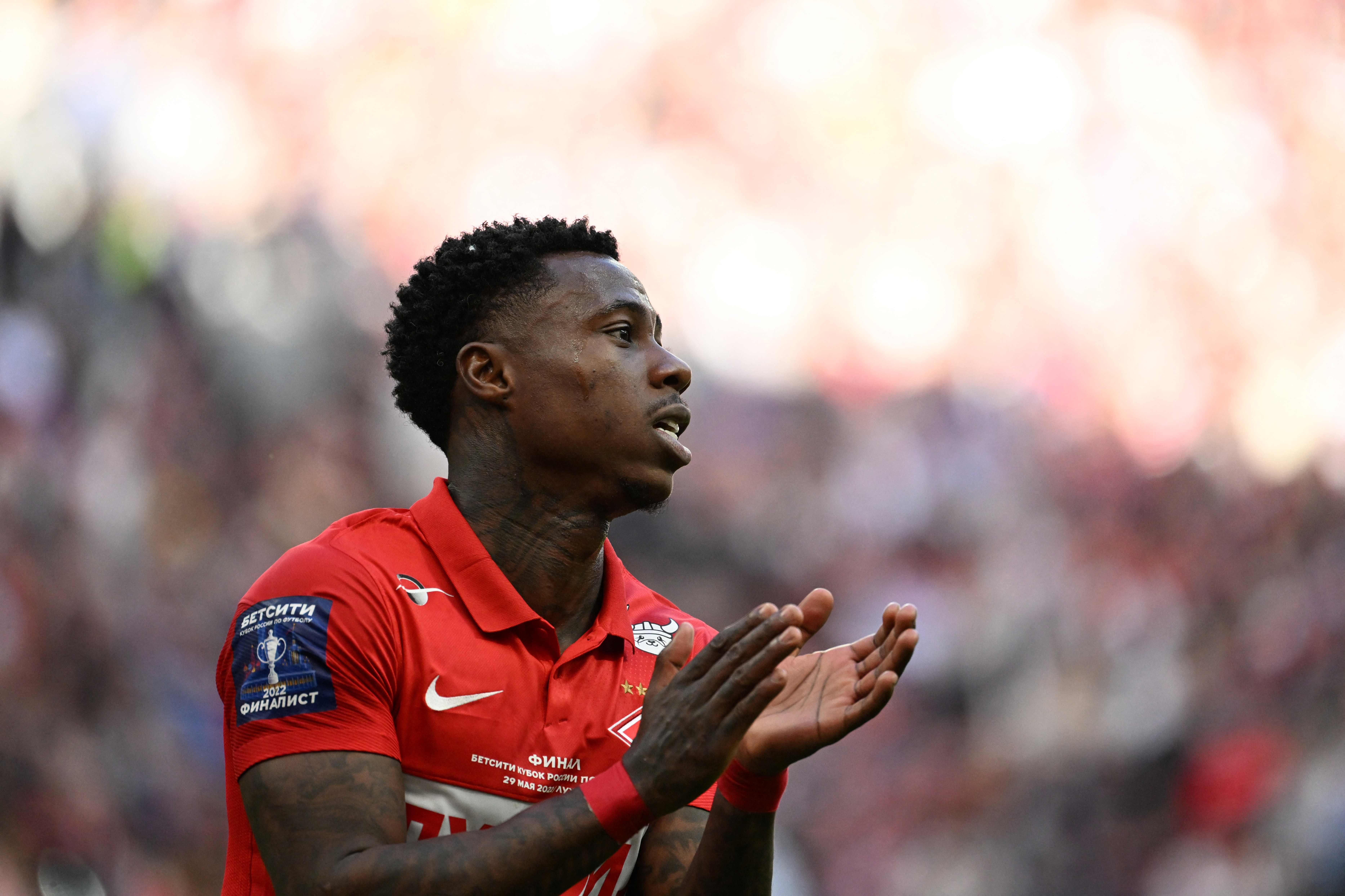 Penyerang Spartak Moskow Quincy Promes