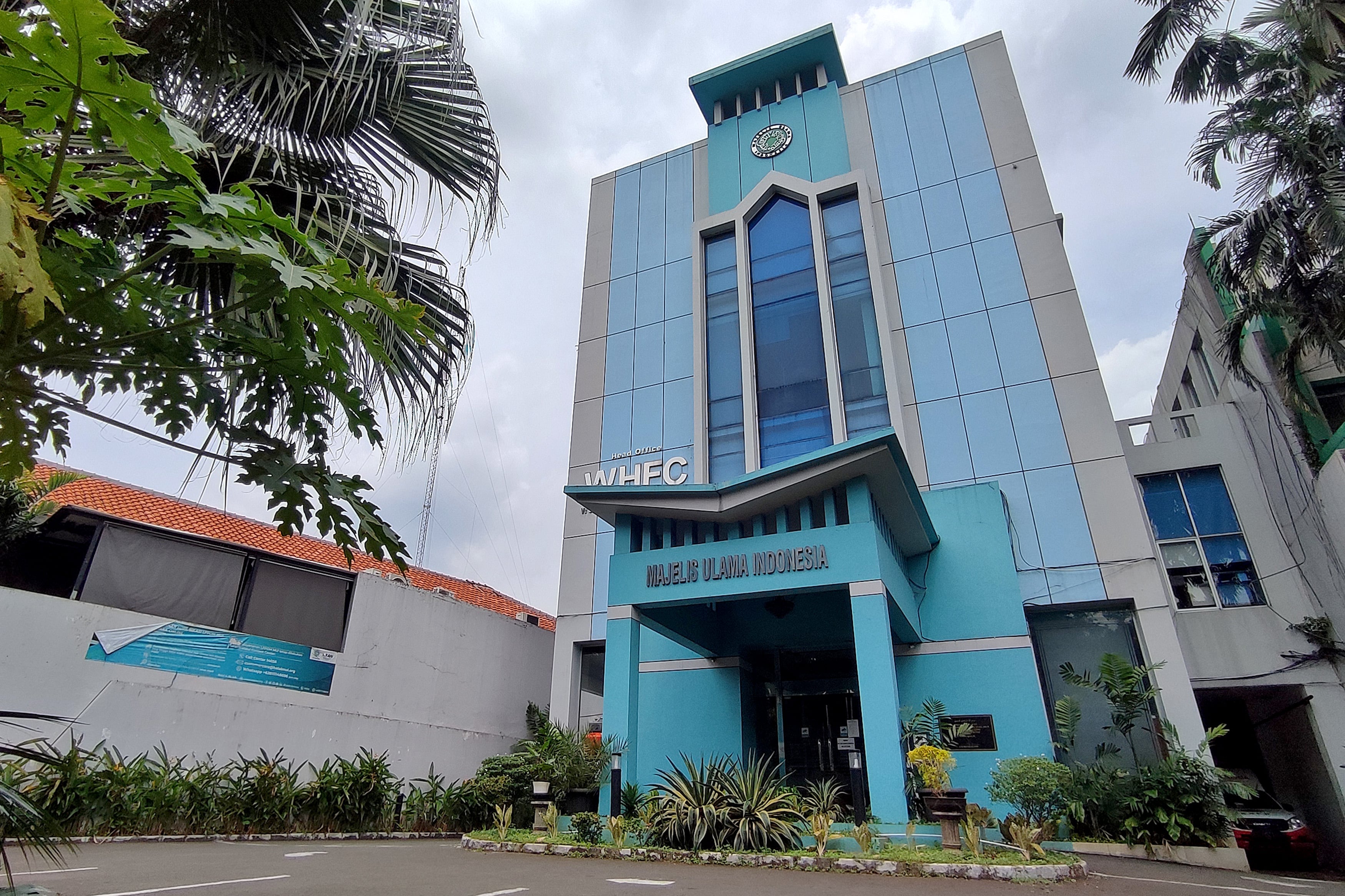  Suasana Gedung Majelis Ulama Indonesia (MUI) Pusat di kawasan Proklamasi, Jakarta