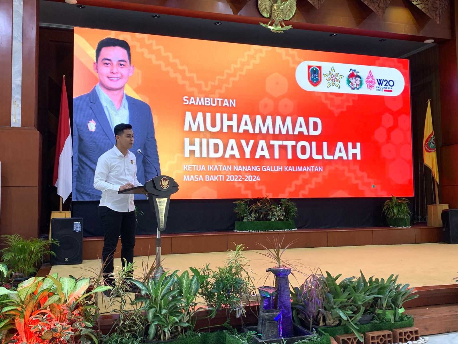 Bakal calon legislatif DPD RI dari Kalimantan, Muhammad Hidayattollah.