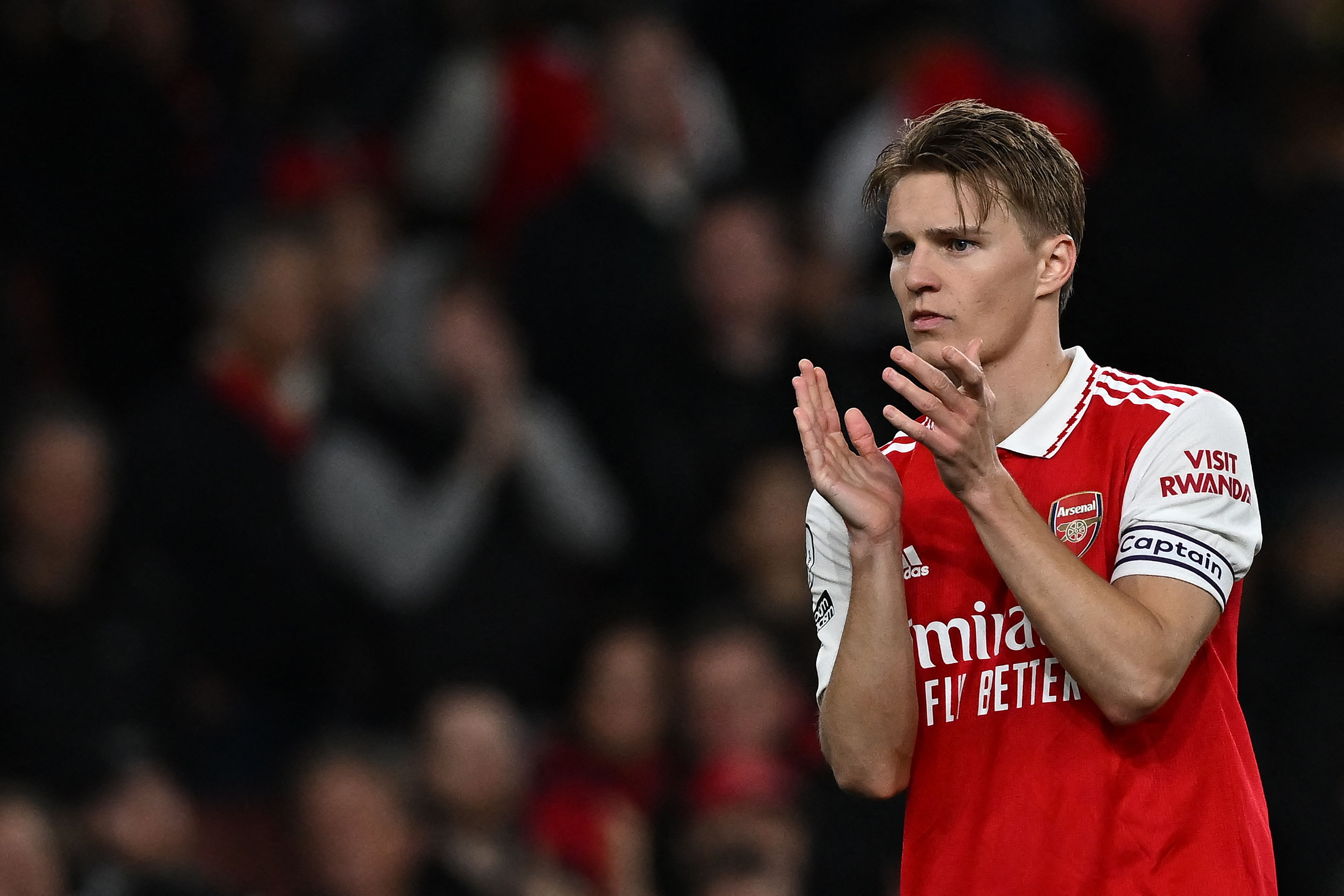 Gelandang Arsenal Martin Odegaard