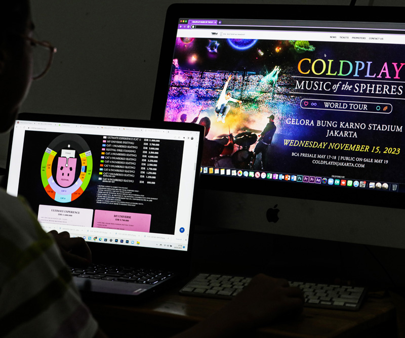 Mabes Polri memastikan penipuan tiket konser Coldplay merupakan perorangan.