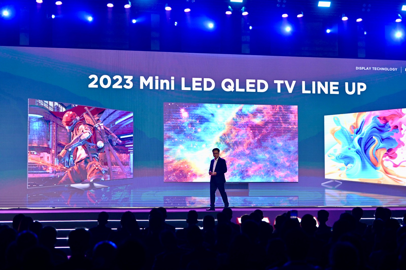 Pada ajang pameran produk elektronik Asia Pasifik di Bangkok, Thailand, TCL menghadirkan pula  Mini LED dan TV QLED Seri C 2023.