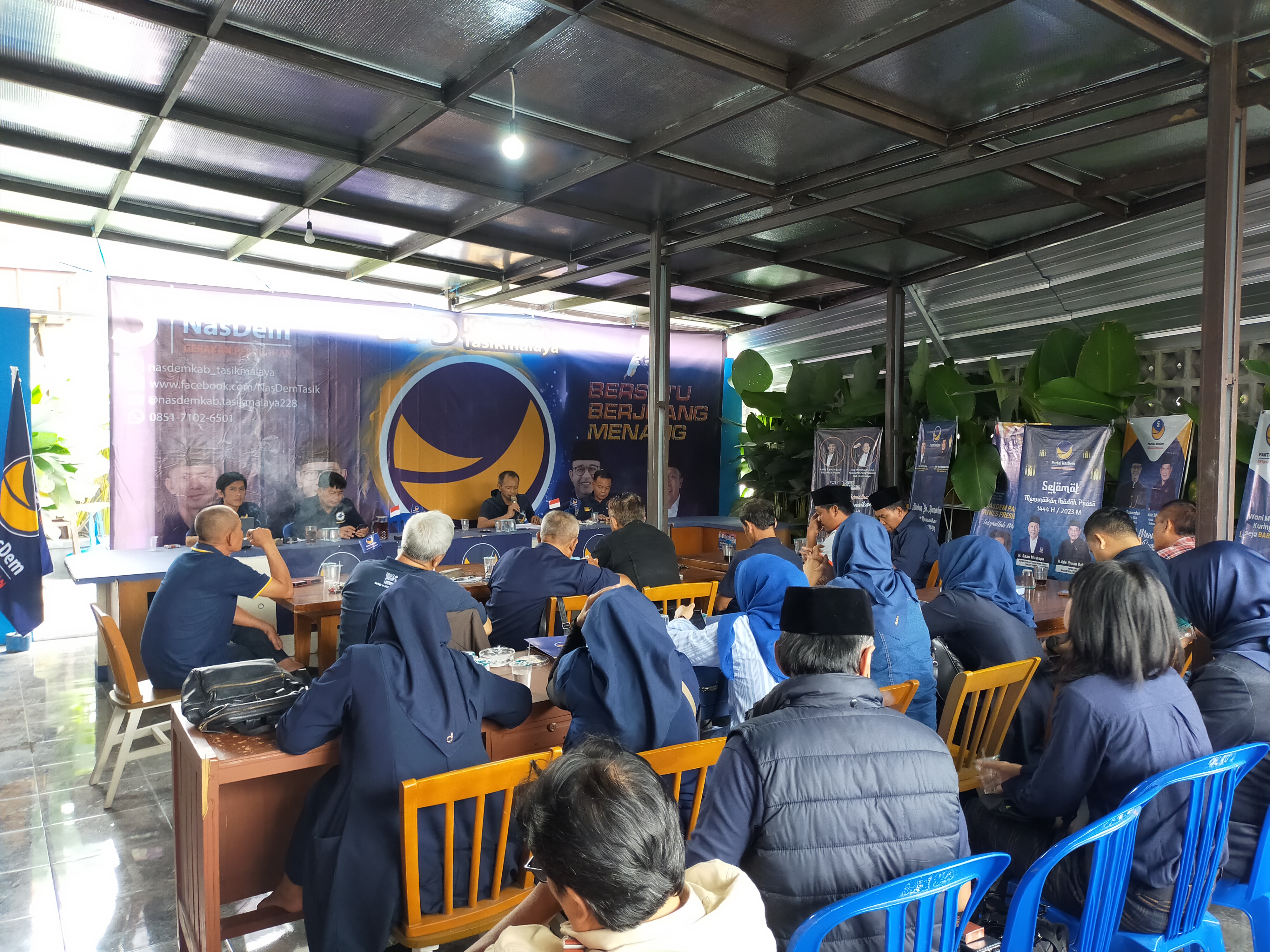 Rapat Konsolidasi Bacaleg NasDem Tasikmalaya