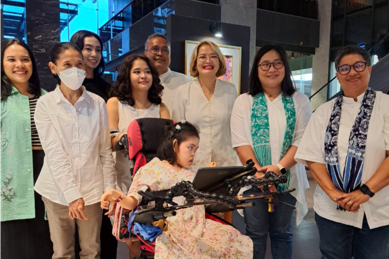 Teresia Olivia Purba Penyandang Cerebral Palsy yang Menembus Batas Lewat Lukisan