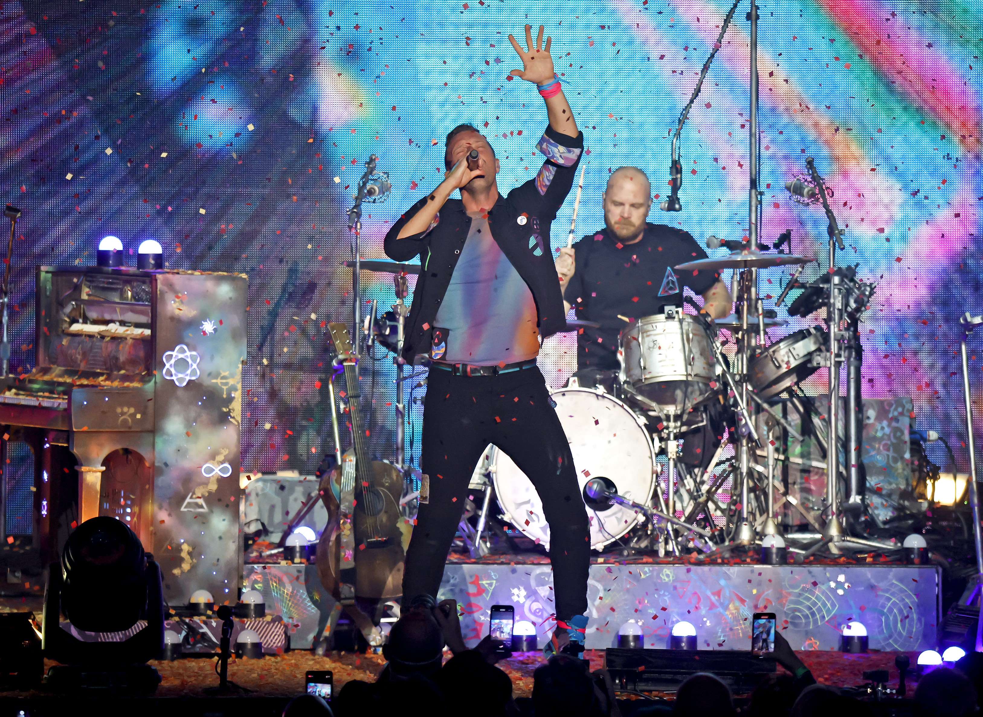 Konser Coldplay di California, AS.